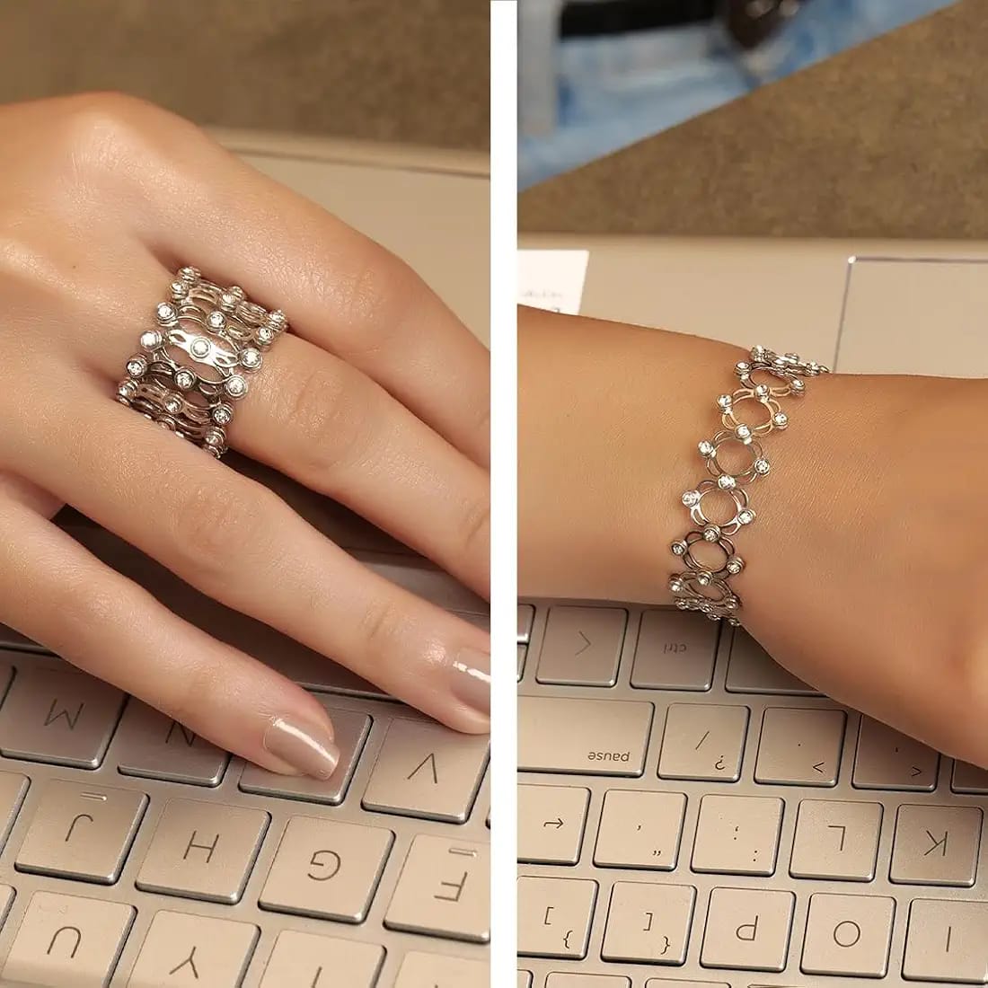 ERI convertable ring into bracelet